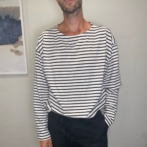 Oversized all saints long sleeve shirt